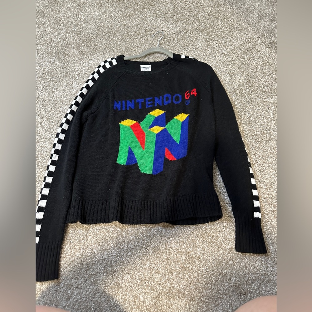 nintendo sweater